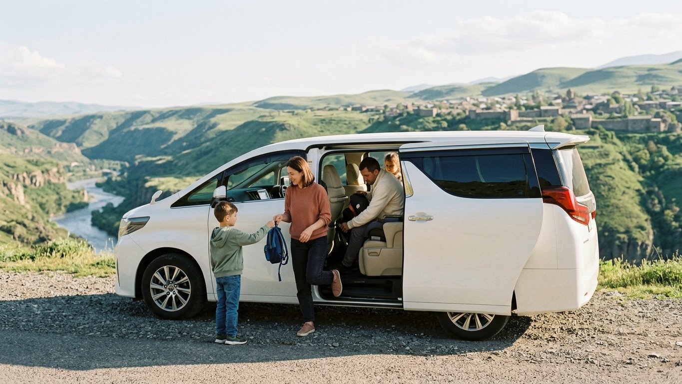 Minivan rental in Armenia