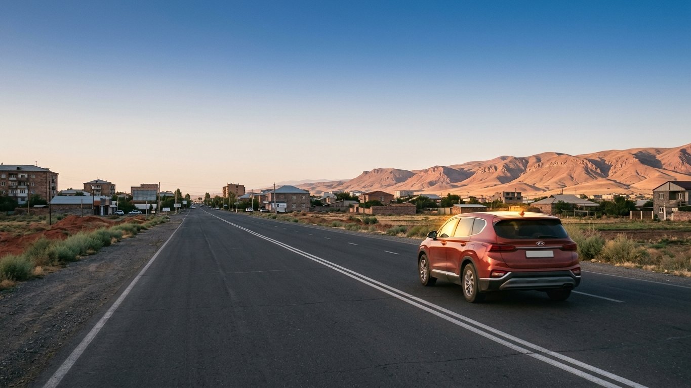 Car rental in Erebuni, Yerevan, Armenia
