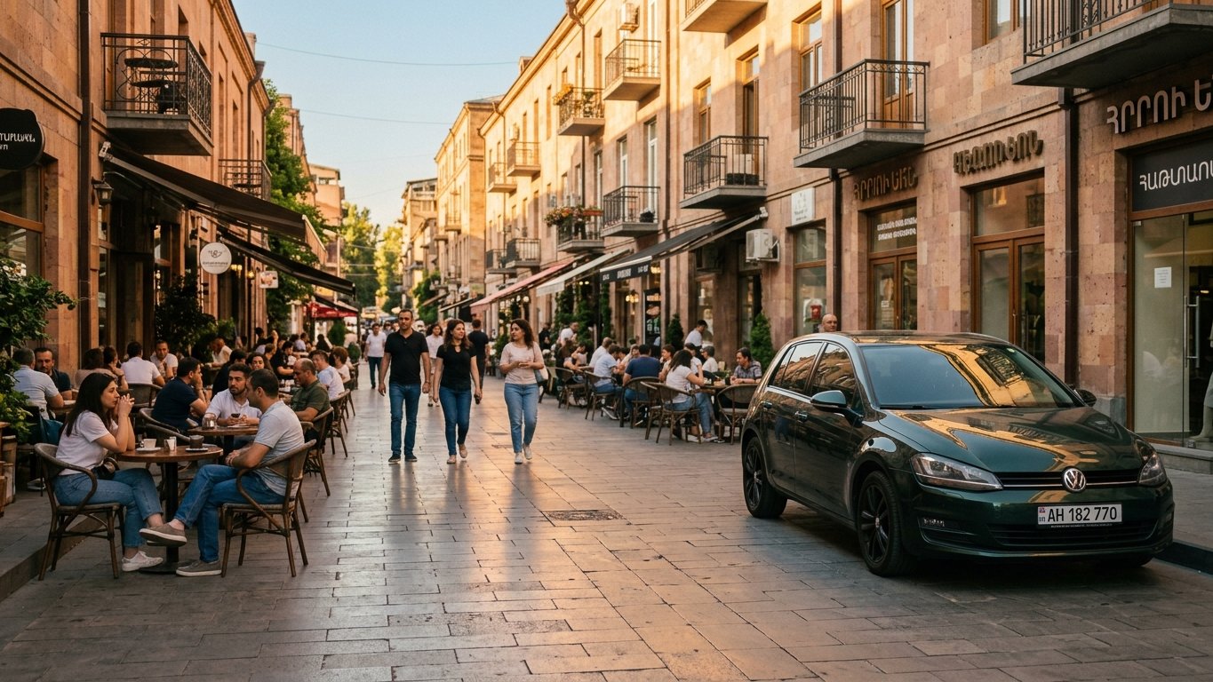Car rental in Kentron, Yerevan, Armenia