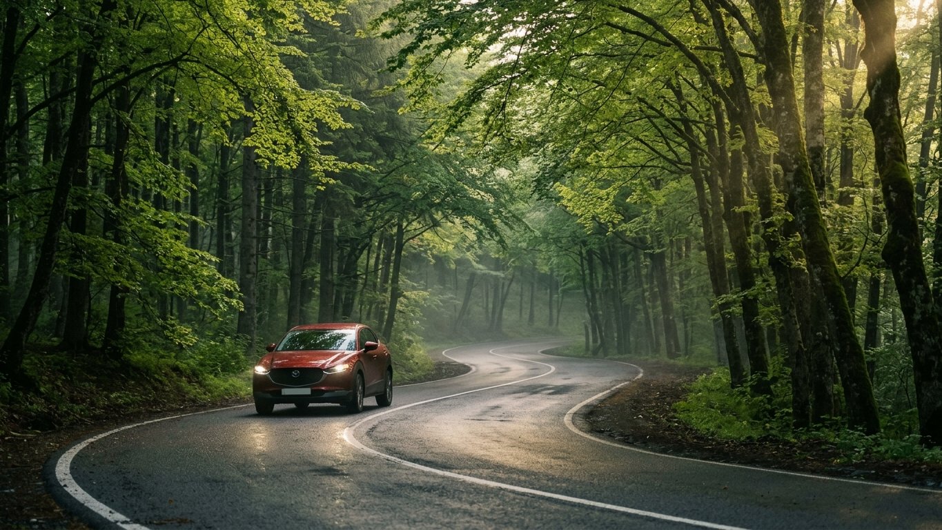 Driving from Yerevan to Dilijan