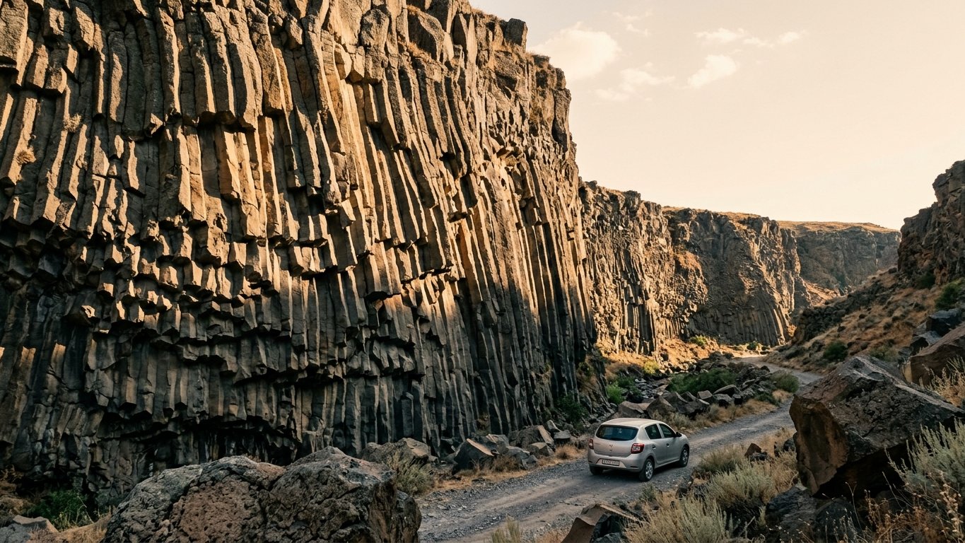 Driving from Yerevan to Garni Temple & Geghard Monastery